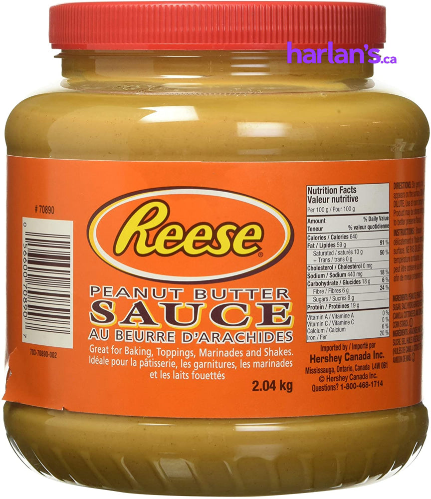 Reese Pourable Peanut Butter Topping (6x4.5lb) - Item#41890 - Harlan Fairbanks Canada