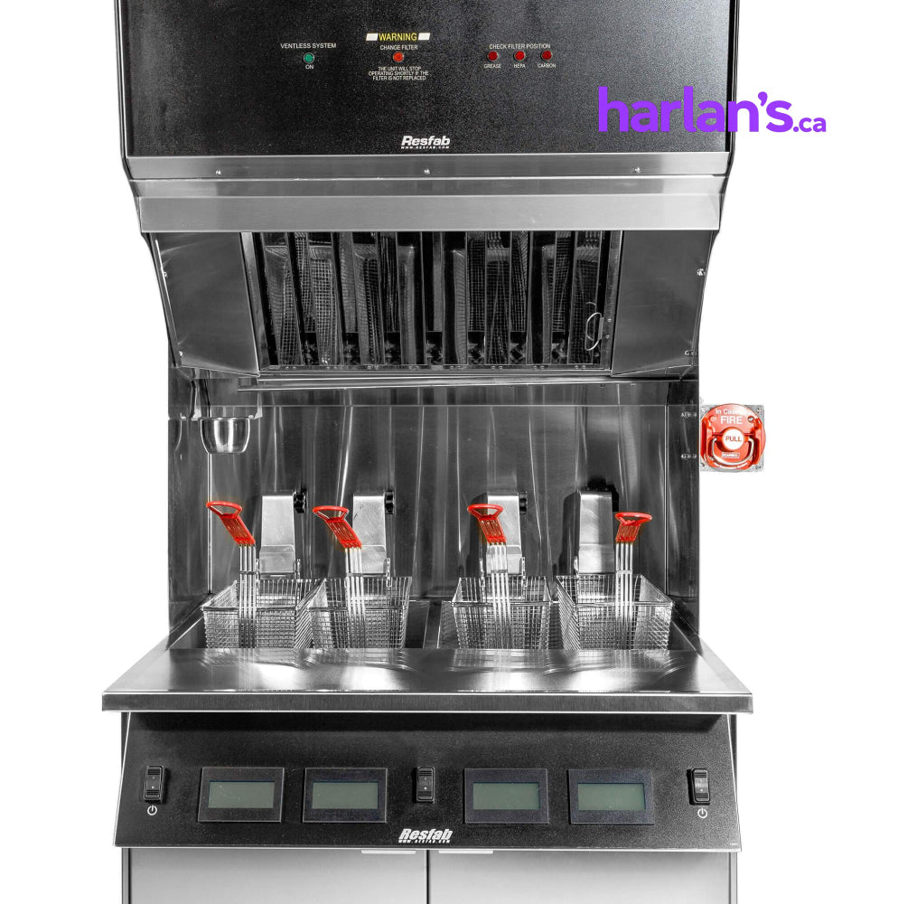 RESFAB MB-502ATV: VENTLESS AUTOLIFT FRYER - Please call your nearest Harlans branch for a quote - Harlan Fairbanks Canada