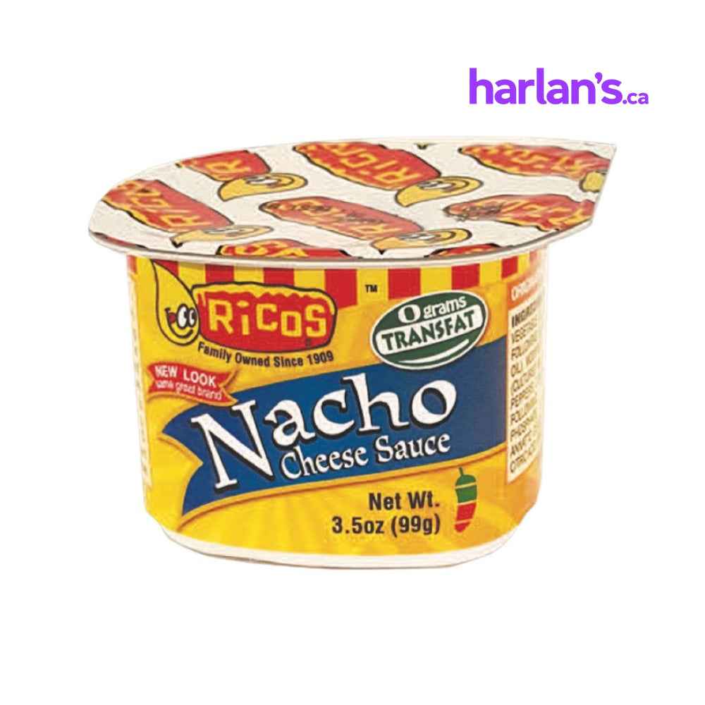 Rico's Portion Cup Nacho Cheese - Gluten Free - (48 x 3.5oz /case) -Item#52148