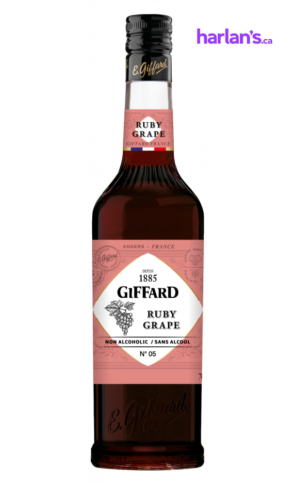 Ruby Grape (Vermouth) (700ml | Mix & Match Flavours - groups of 6) - Item# 221075 - Harlan Fairbanks Canada
