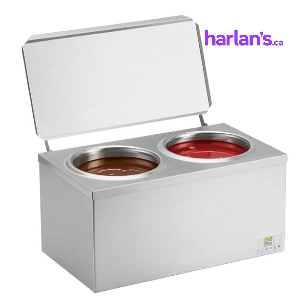 Server D1-2 Double Dipper - Cone Dip Warmer -Item#48D2 - Harlan Fairbanks Canada