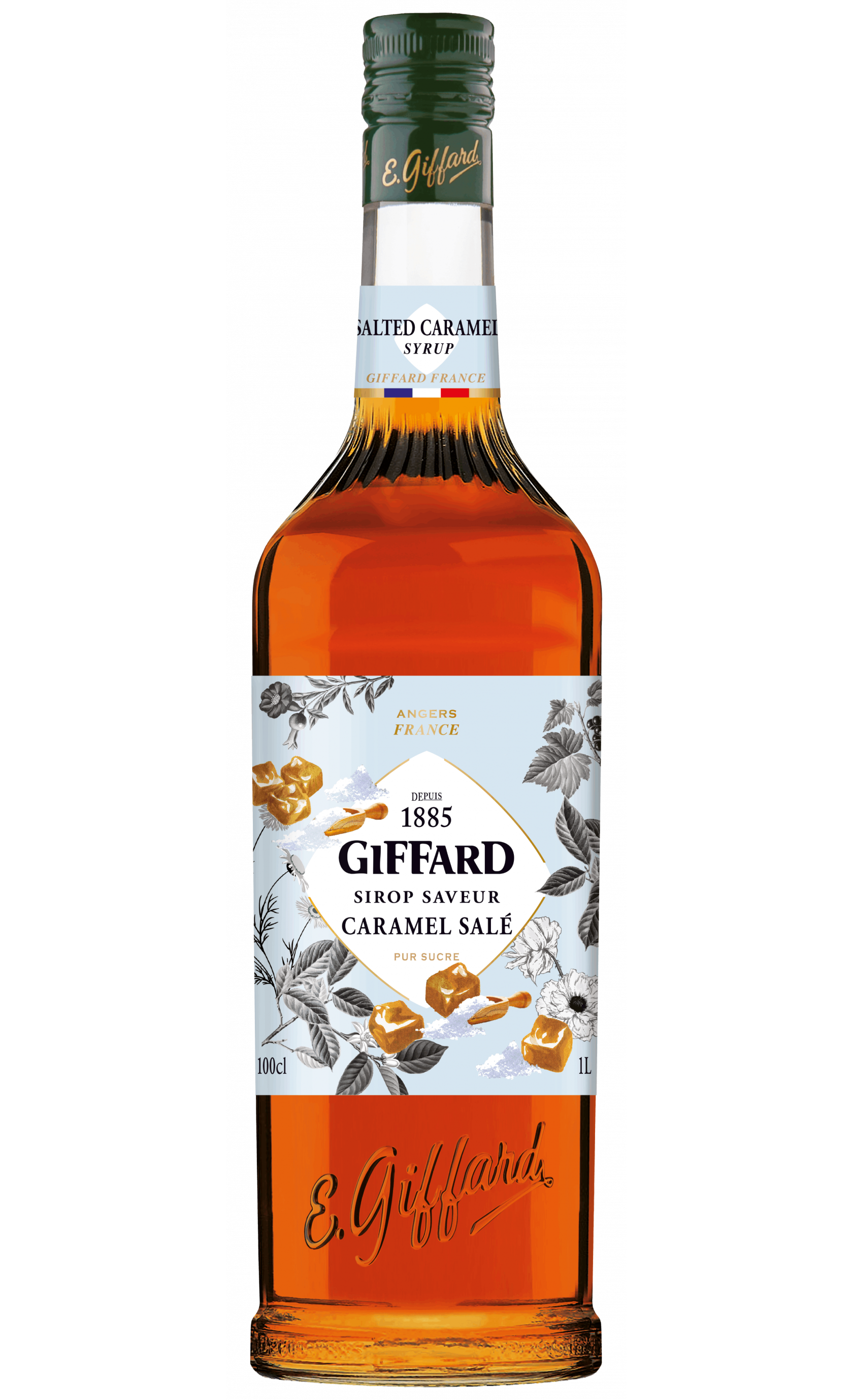 Salted Caramel Syrup (1L | Mix & Match Flavours - groups of 6)