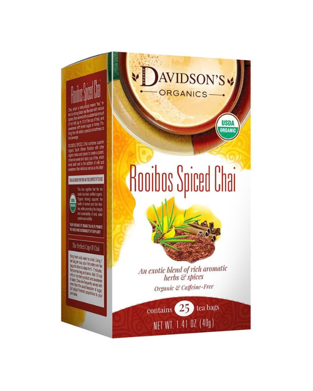 Davidson's Rooibos Spiced Chai (6x25 bags)