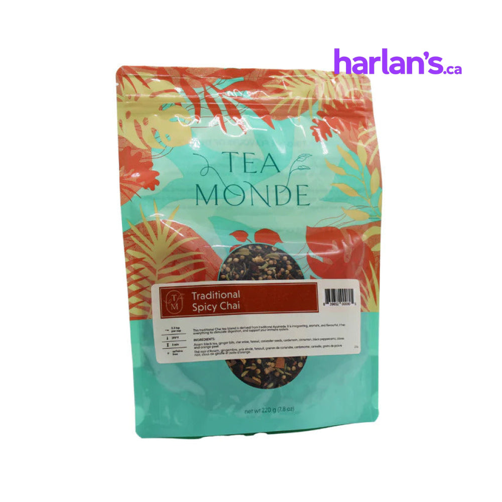 Spicy Chai (220g) - Item# 206820 - Harlan Fairbanks Canada