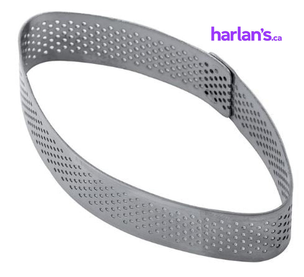 ST. STEEL MICROPERFORATED BAND OVAL WIDE  45XF11 - Harlan Fairbanks Canada