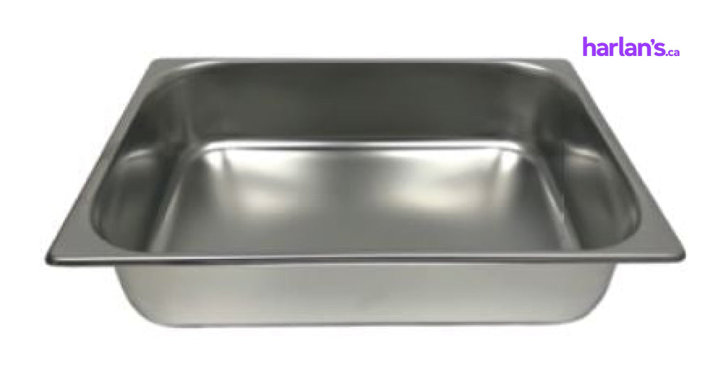 Stainless steel Gelato Pans - wide (360x250x80mm) - Item#45901 - Harlan Fairbanks Canada