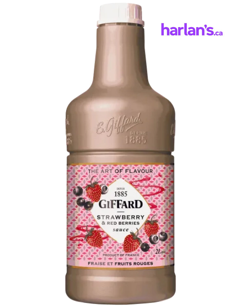 Strawberry and Red berries Sauce (2L | Mix & Match Flavours - groups of 4) - Harlan Fairbanks Canada