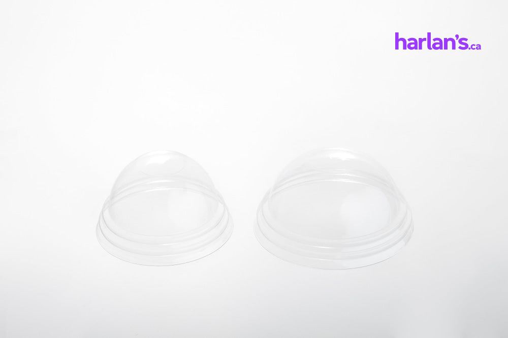 T16-23 DOME LIDS FOR KRAFT GELATO CUPS 160-230CC - 1000/case - Item#45DL623 - Harlan Fairbanks Canada