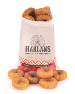 Midway-Style Mini Donut BAGS - 1000/CASE - Item#55418