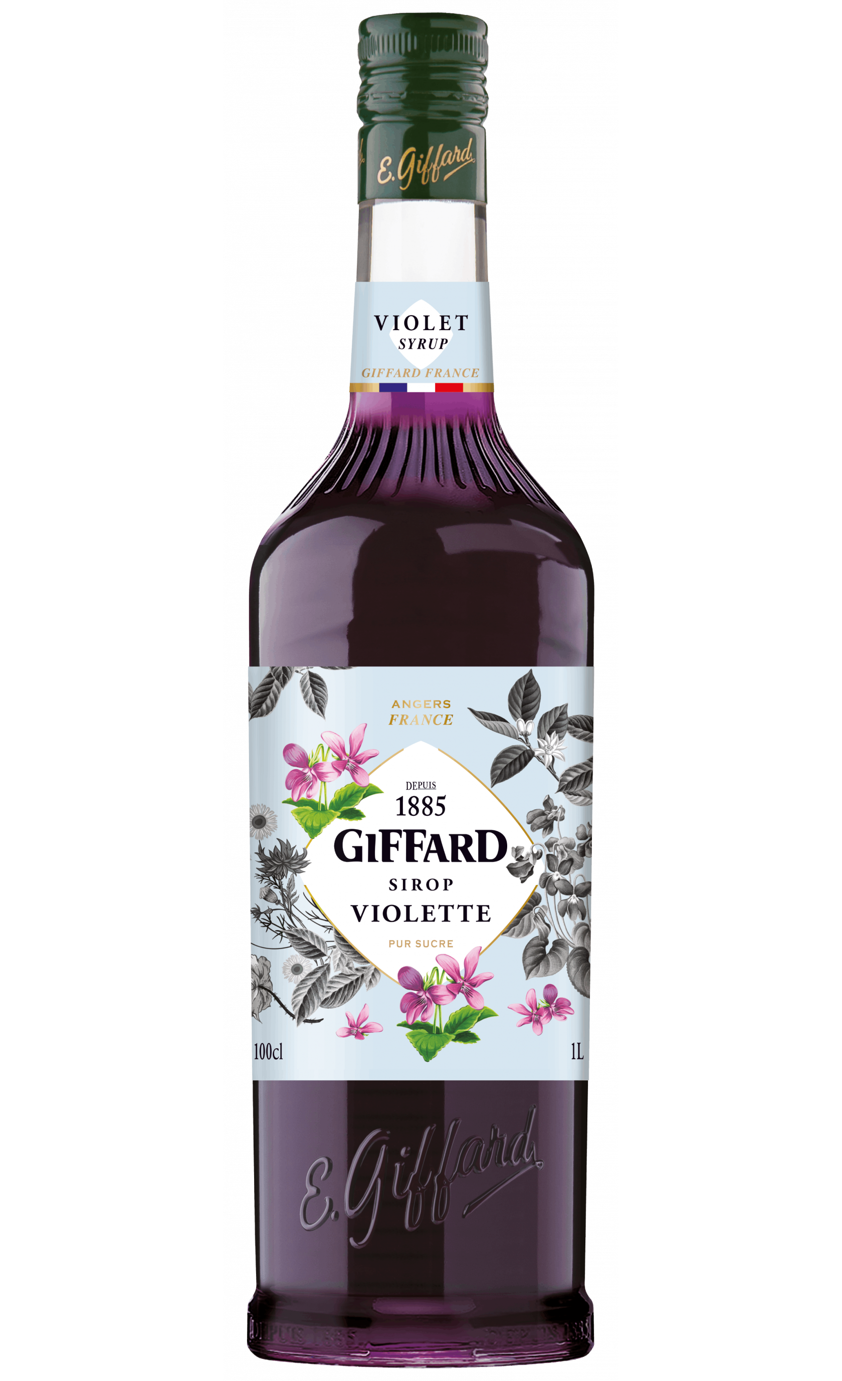 Giffard Violet Syrup (1L | Mix & Match Flavours - groups of 6)