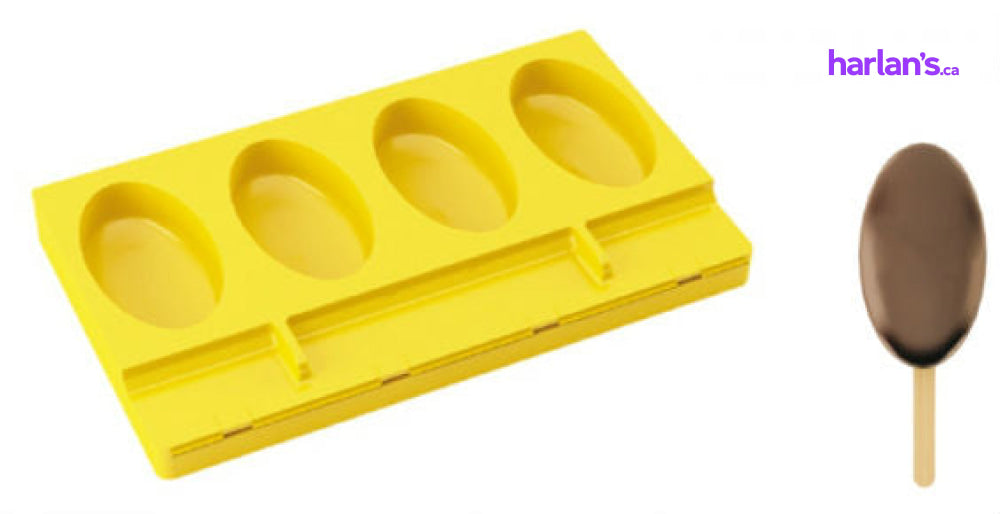 Waikiki - Popsicle Mould w/ Sticks - 4 Indents 45P200 - Harlan Fairbanks Canada
