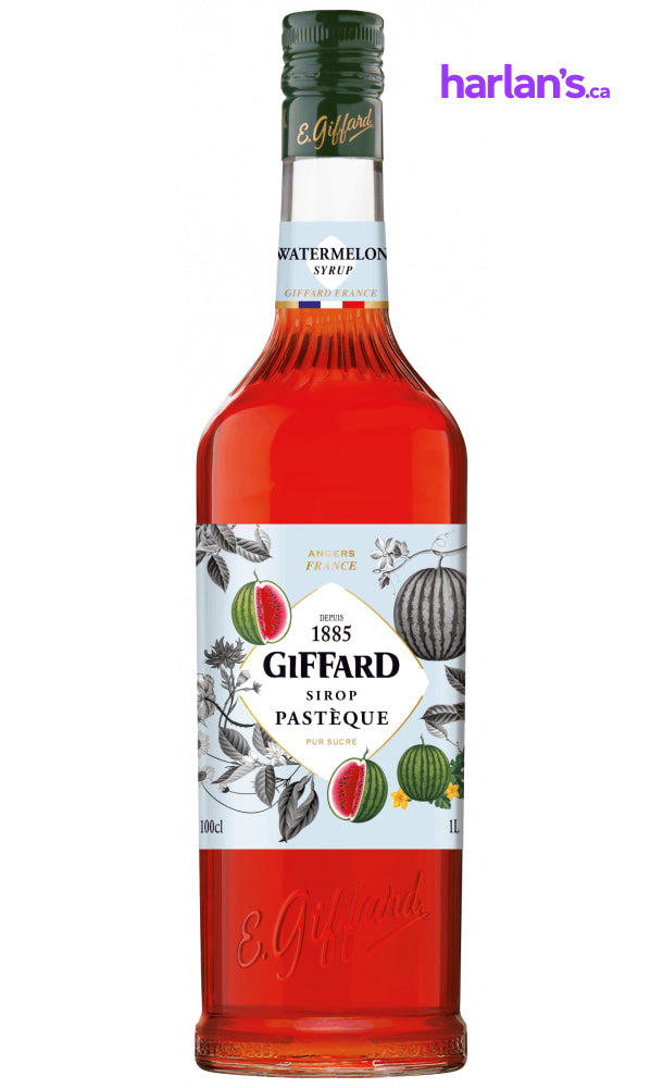 Watermelon Syrup (1L | Mix & Match Flavours - groups of 6) - Harlan Fairbanks Canada