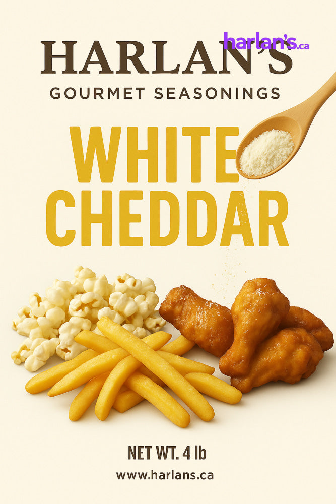 White Cheddar Flavoured Seasoning (4lb) - Item#513480 - Harlan Fairbanks Canada