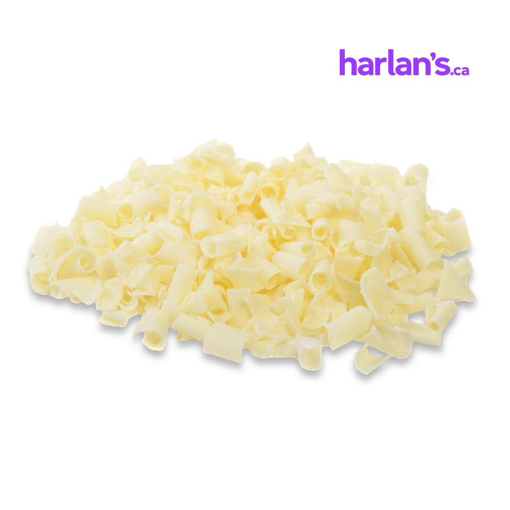 WHITE CHOC BLOSSOM SHAVINGS 4534739 - Harlan Fairbanks Canada