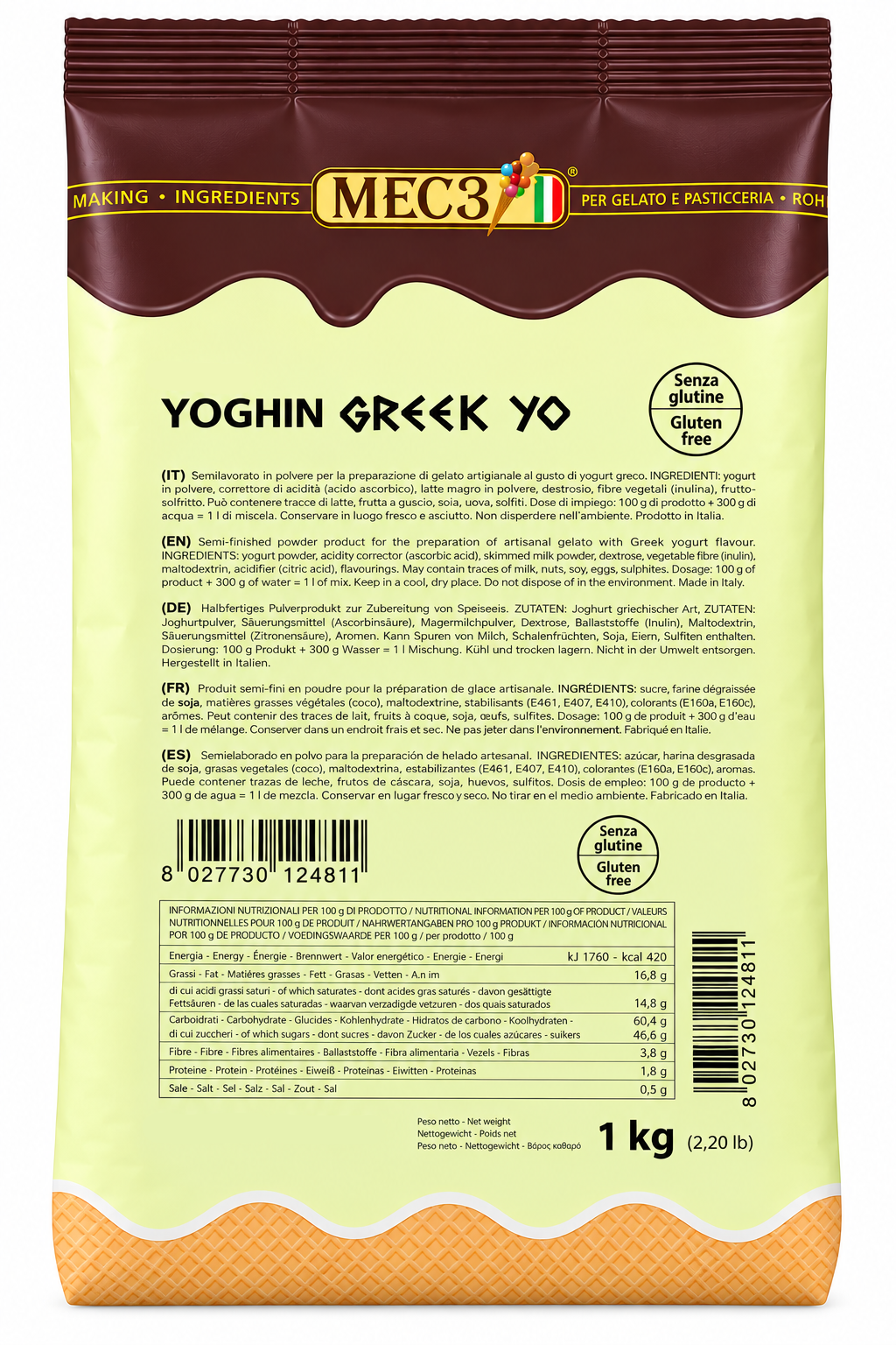 MEC3 Yoghin Probiotique (procédé à froid de base)
