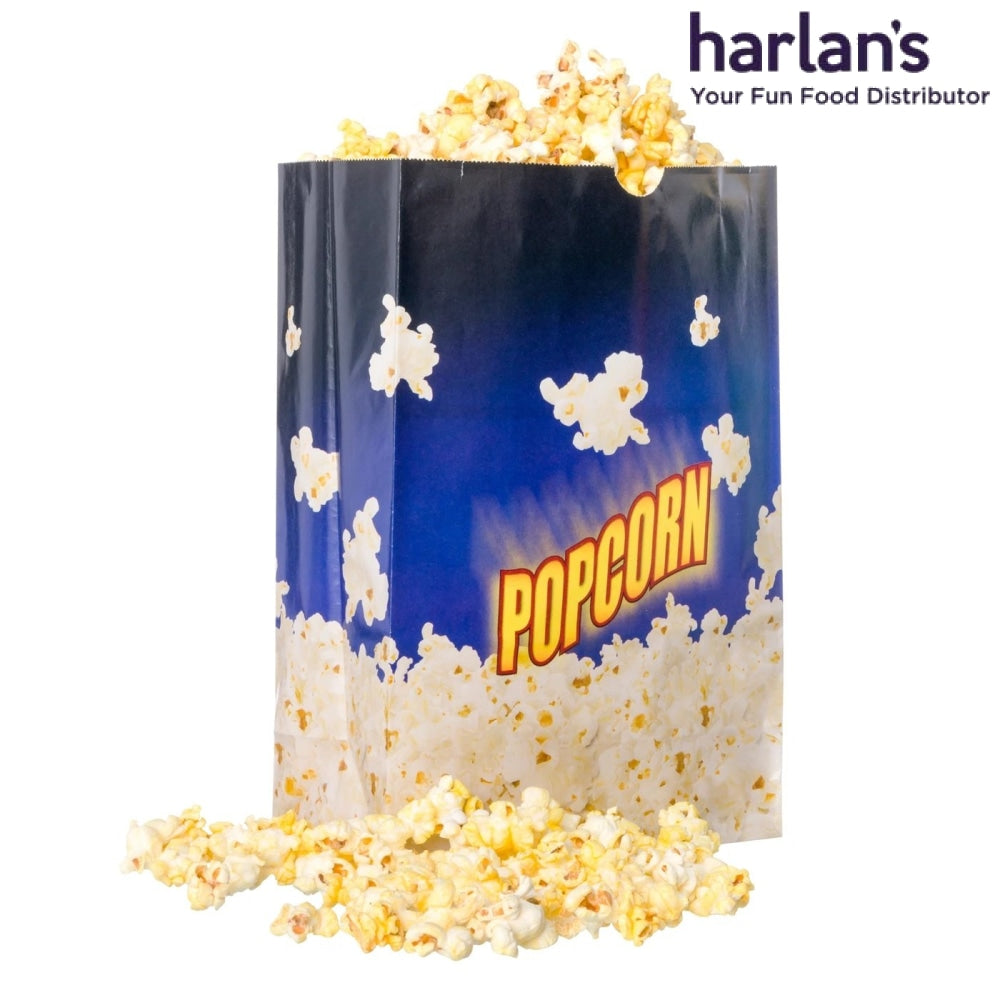 170OZ Purple Butter-Proof Popcorn Theatre Bag -500/case-