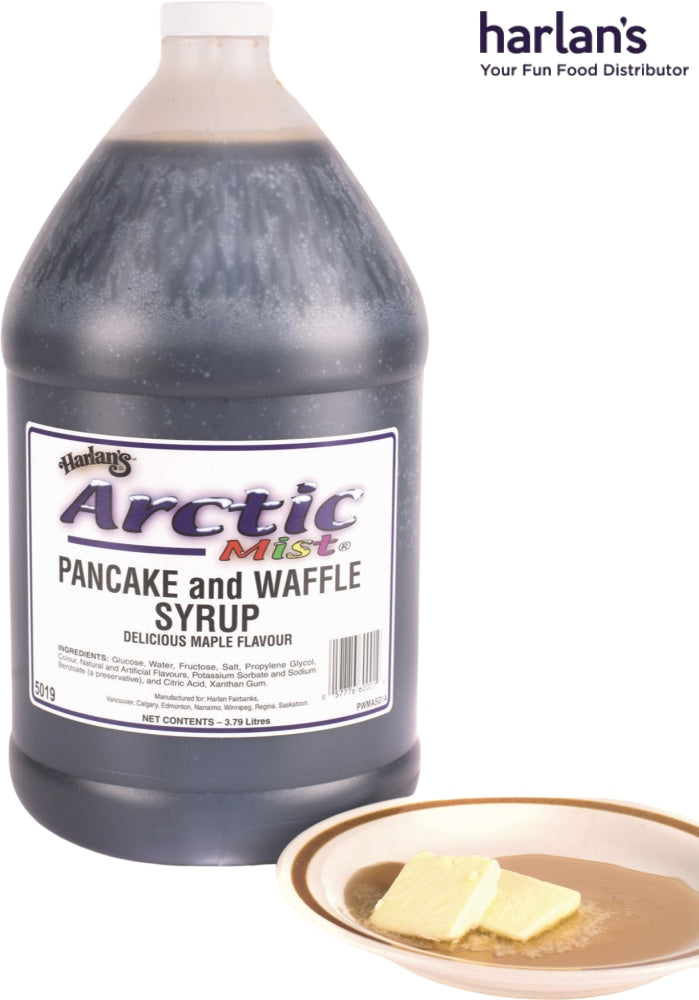 Arctic Mist - Pancake & Waffle Syrup - 4 x 3.79L Jugs-