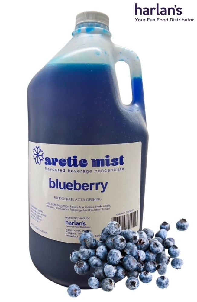 Arctic Mist Syrup Concentrate - Blueberry 4 X 4L Jugs