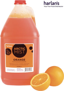 Arctic Mist Syrup Concentrate - Orange - 4 x 4L Jugs-