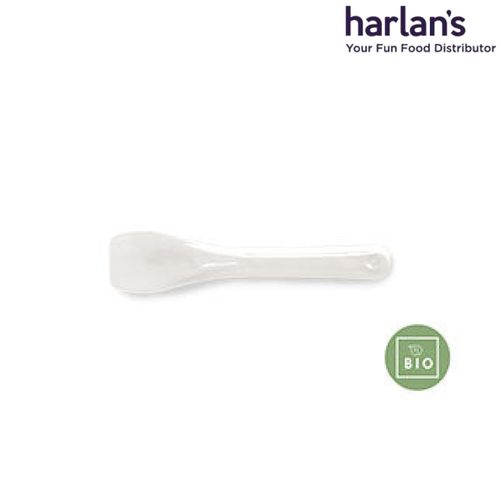 Biodegradable Taster Spoons - Transparent (9.5 Cm)- 10Kg Item#450233Bg