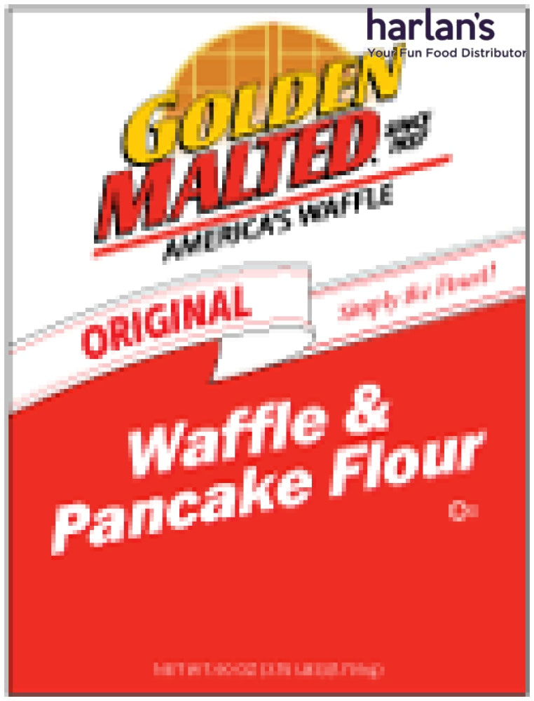 Carbon's Golden Malted Original Malted Waffle Mix - 8 x 3.75lb-