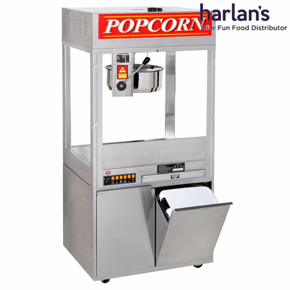 Cretors 48oz Mach 5 Floor Model 3' Popper Popcorn Machine-