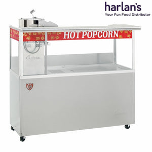 Cretors 48oz Open Top Stadium President 5' Cabinet Popcorn Machine-