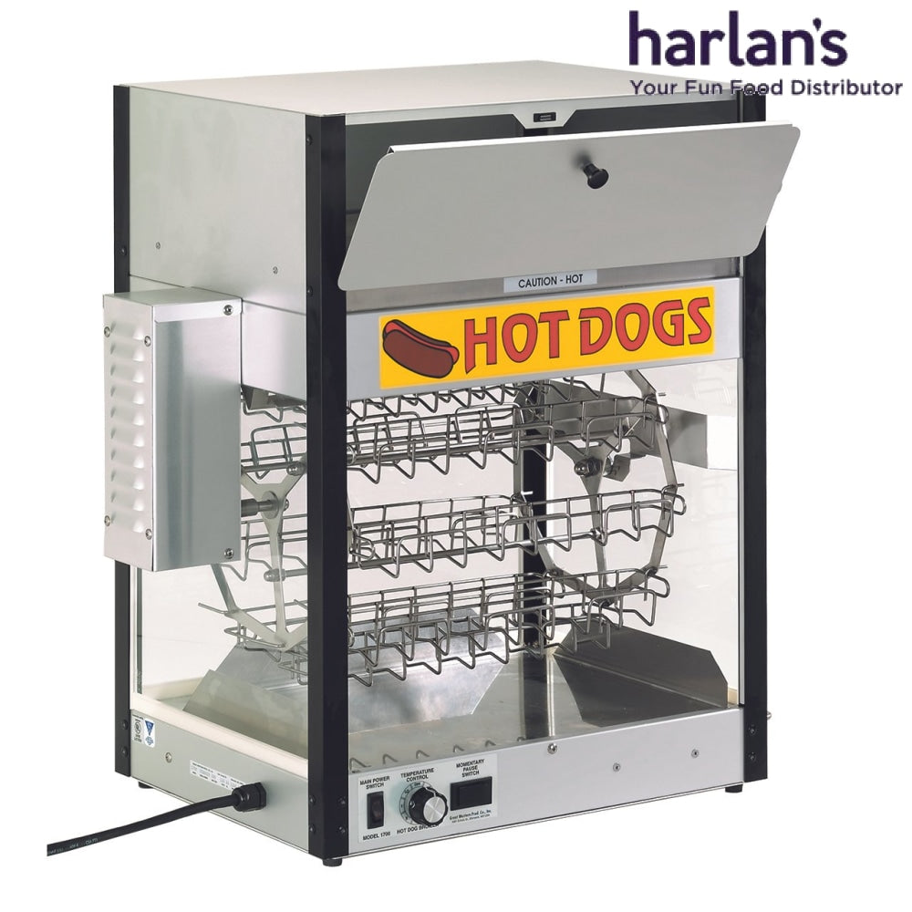 Cretors Combination Hot Dog Cooker & Bun Warmer-
