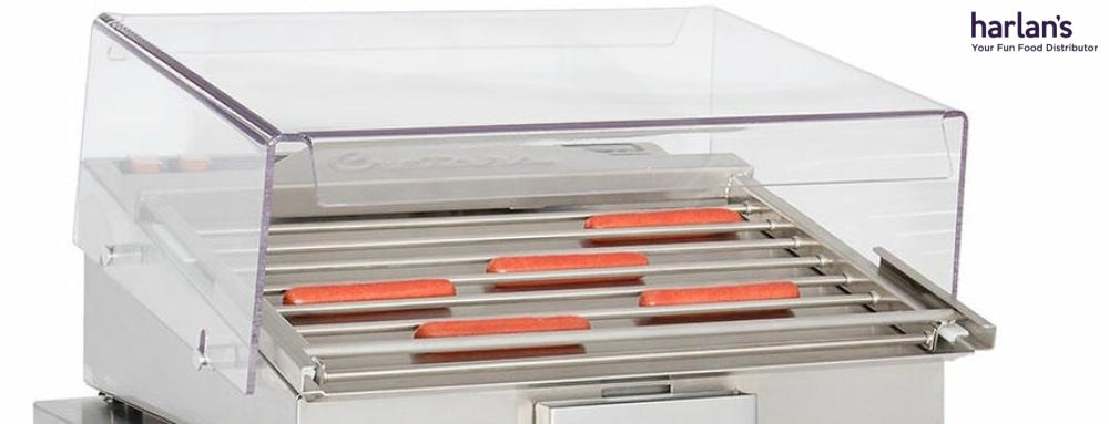 Cretors Sneeze Guard For Hot Dog Grill 24