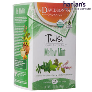Davidsons Mellow Mint Tea - 6 X 25 Case