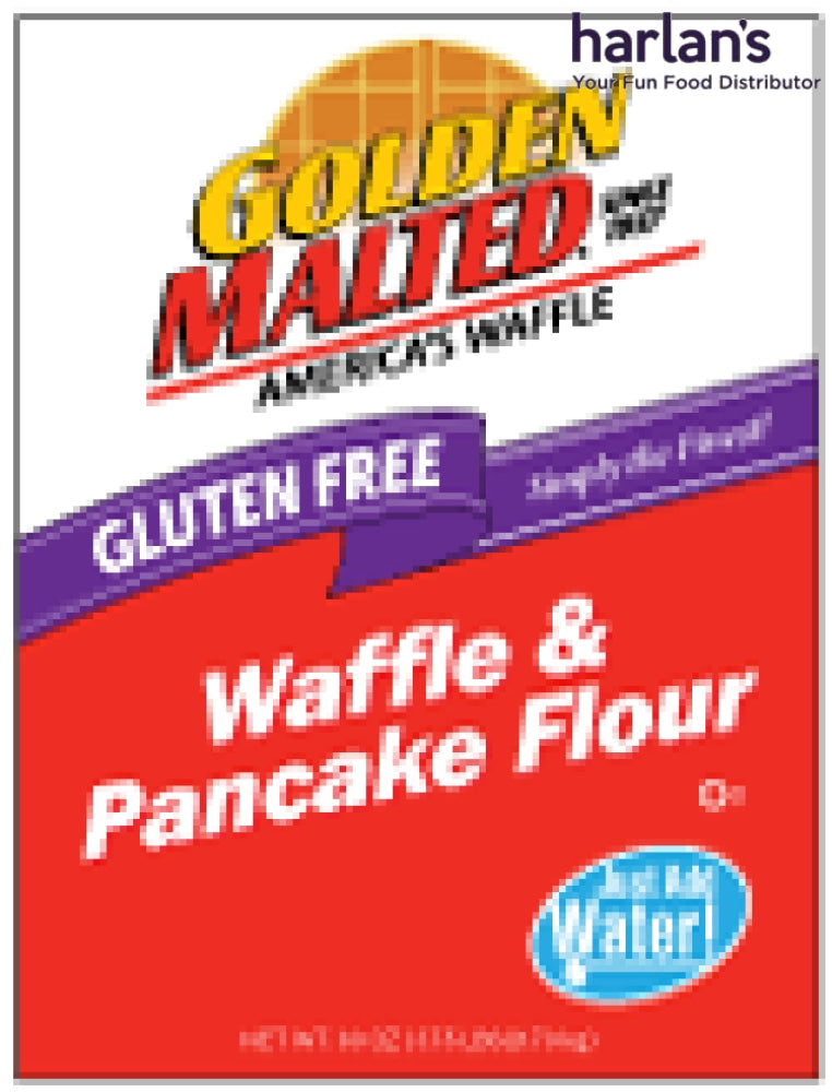 Golden Malted GLUTEN FREE Waffle Mix - 5 x 3.75LB-