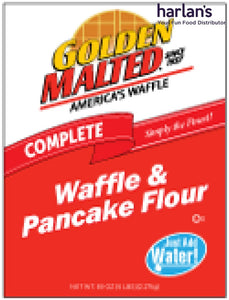 Golden Malted One Step Waffle Mix - 6 x 5lb-