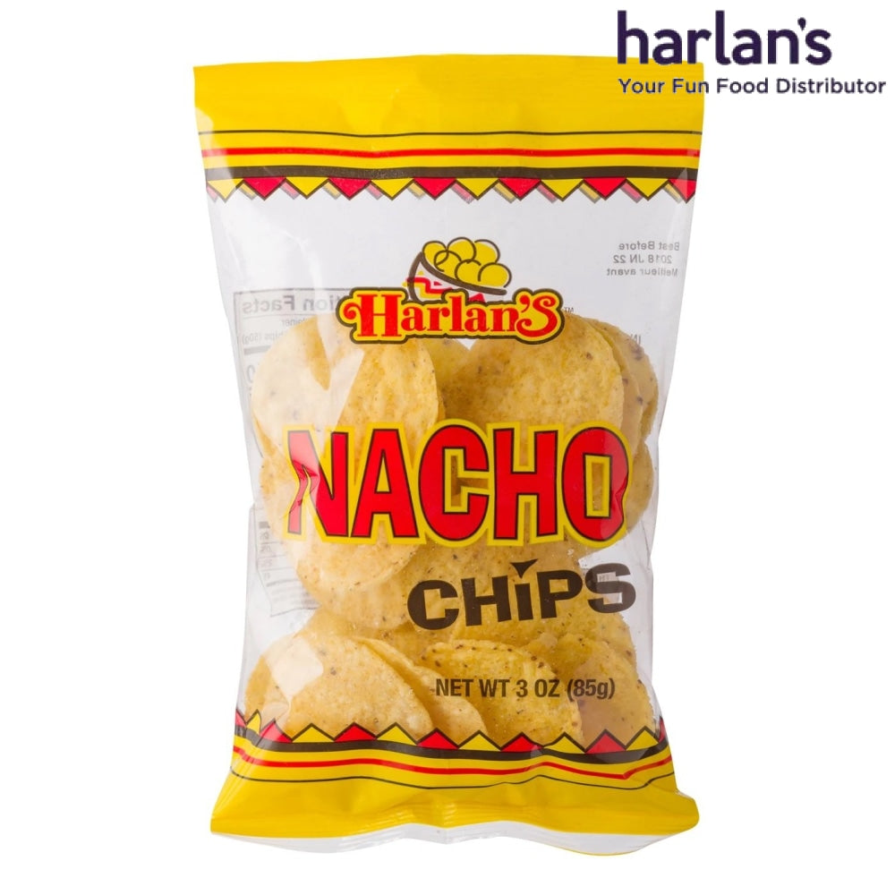 Harlan's Portion Pack Nacho Chips - 40 x 3oz(85g)-