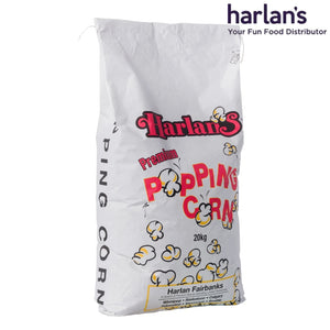 Harlan's Premium X-tra Pop Butterfly Popping Corn Kernels - Bulk 44lb (20KG)-