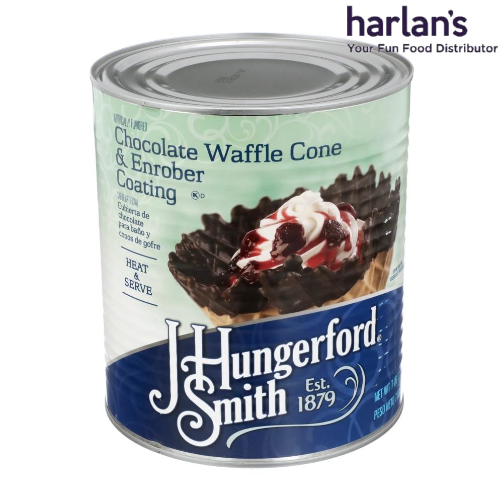 J HUNGERFORD SMITH CHOCOLATE ENROBER COATING - 3 x 100oz CANS-