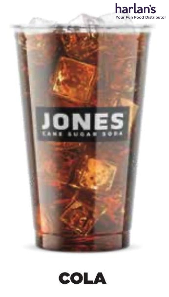Jones Cane Sugar Fountain Soda - Cola - 3 gal BIB-