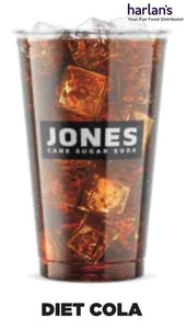 Jones Cane Sugar Fountain Soda - Diet Cola - 3 gal BIB-
