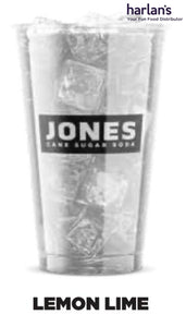 Jones Cane Sugar Fountain Soda - Lemon Lime - 3 gal BIB-