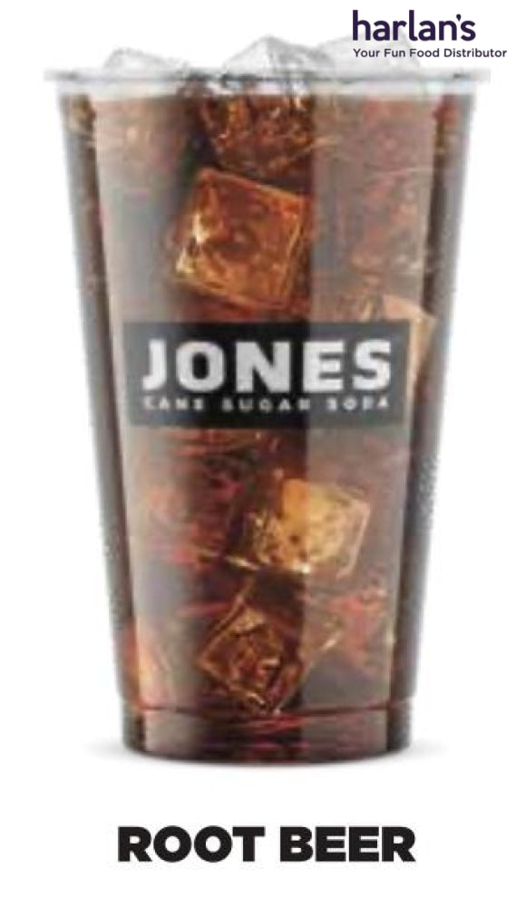 Jones Cane Sugar Fountain Soda - Root Beer - 3 gal BIB-