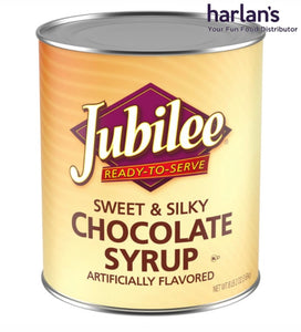 Jubilee Sweet And Silky Chocolate Syrup - 6 X 96Oz