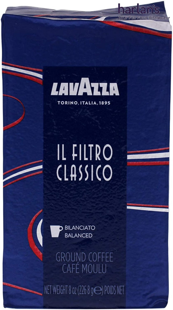 Lavazza - Il Filtro Classico Balanced Ground Coffee - 8 oz/226.8 g x 20 bags-