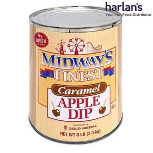 Midway's Finest Caramel Apple Dip - Case of 6 x 8lb Cans-