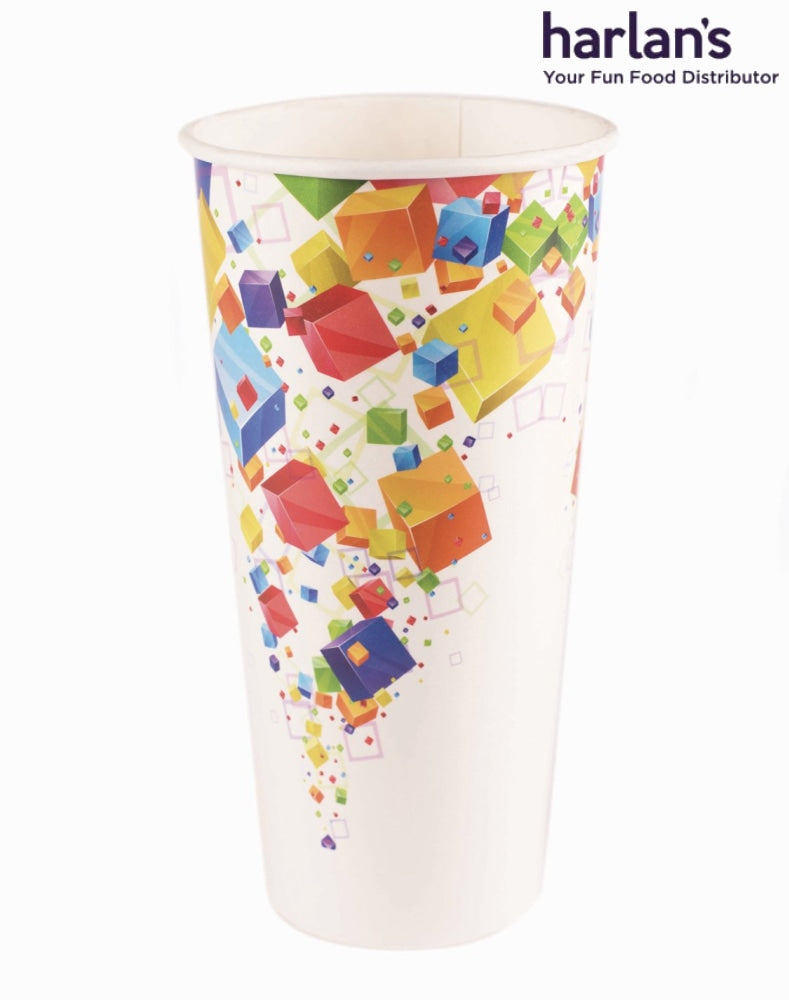 Paper Cold Drink Cups - 500 X 22Oz