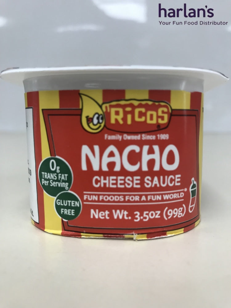 Ricos Portion Cup Nacho Cheese - Gluten Free (40 X 3.5Oz /case)