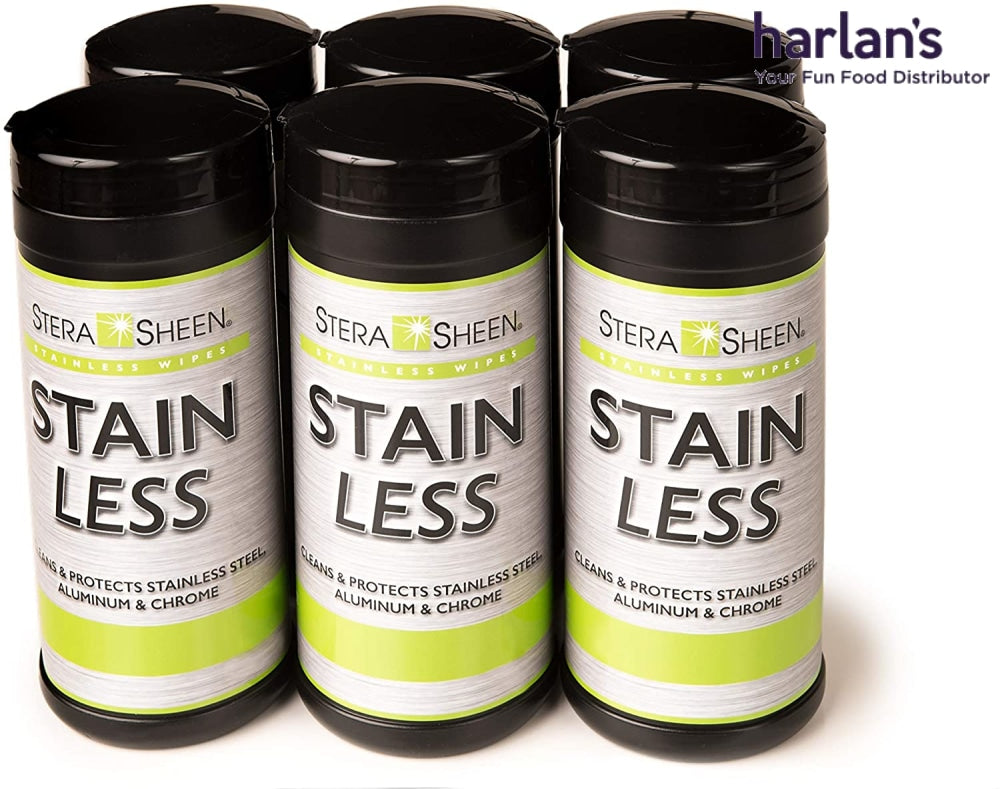 Stera-Sheen® Stainless Steel Wipes 6 X 30 Wipes