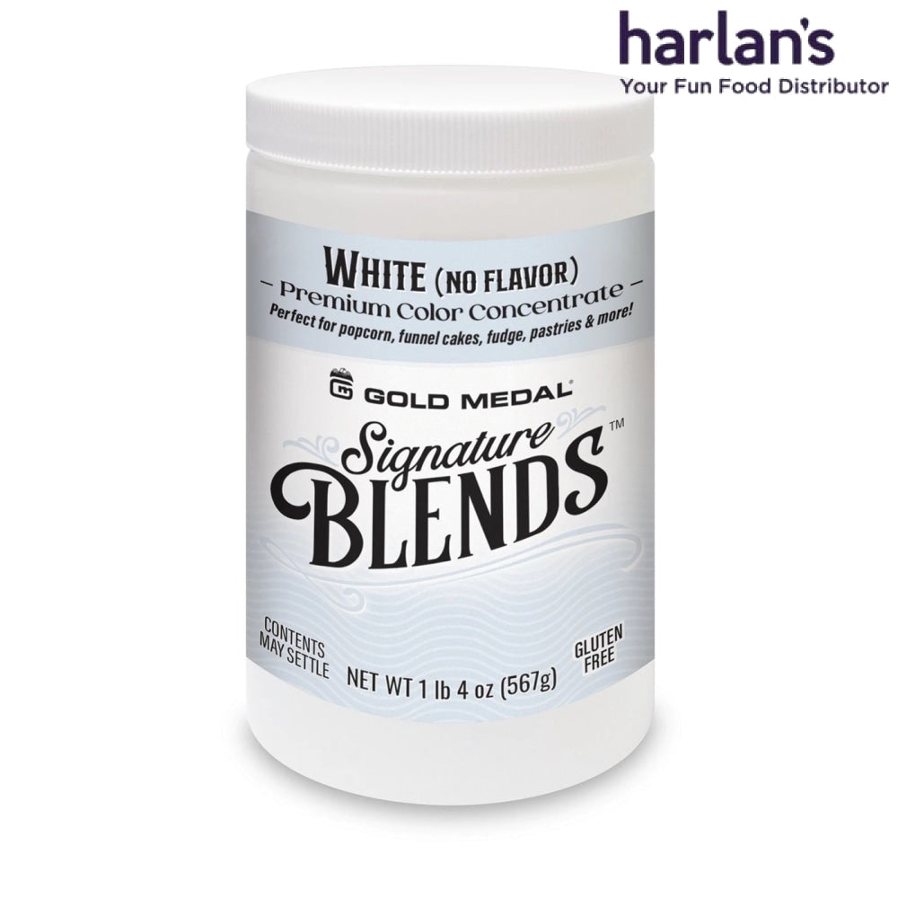 White - Color Only Candy Glaze - No Flavor - Signature Blends™-